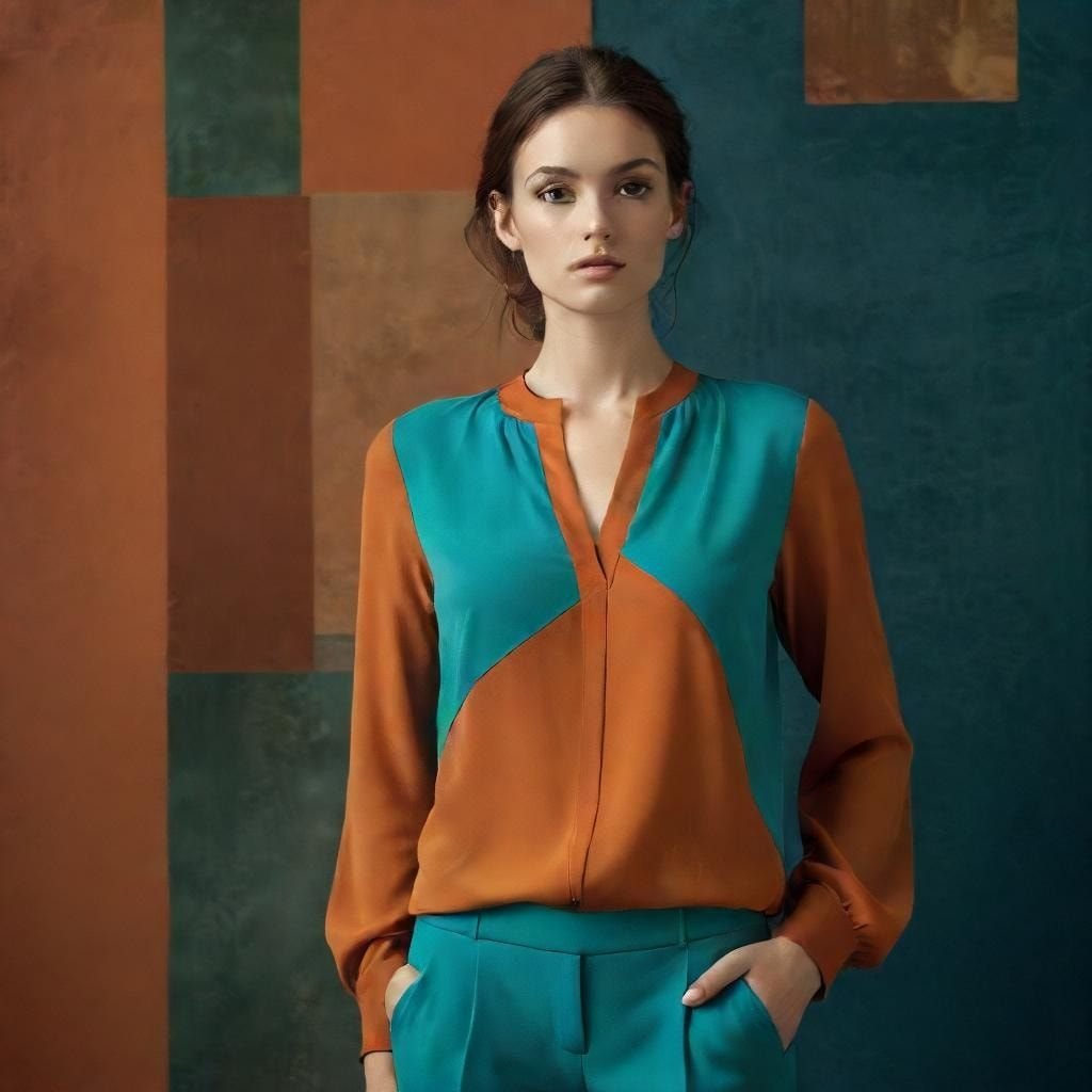 Blouse en Soie Femme