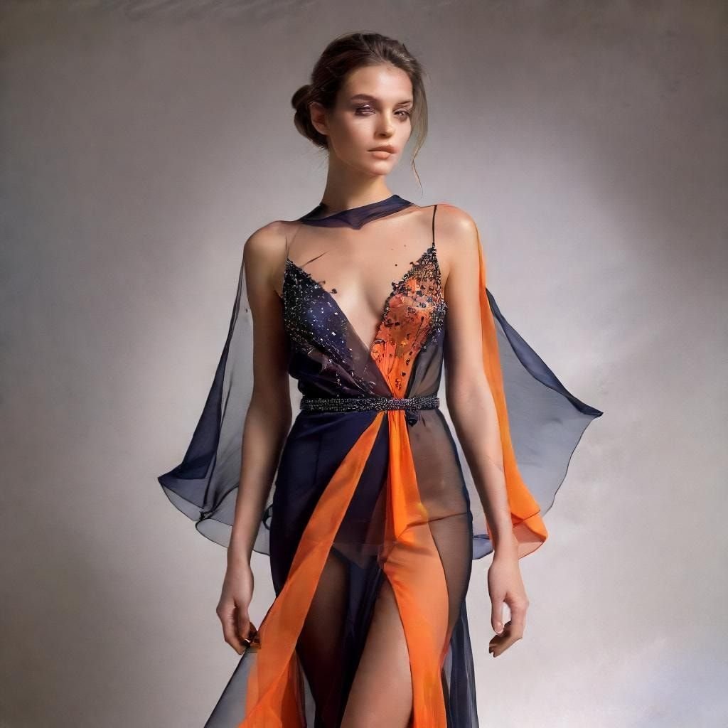 Robe de Soirée Haute Couture Femme