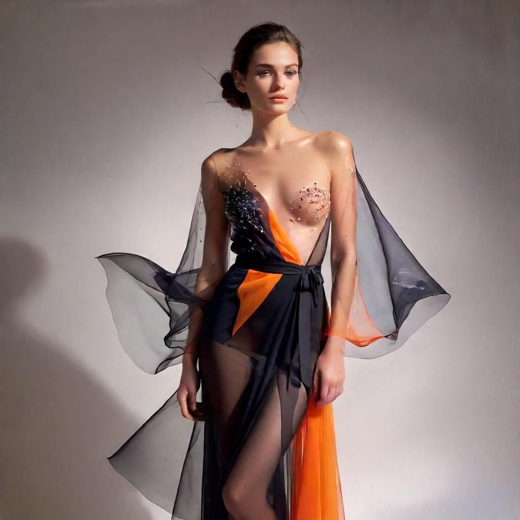 Robe de Soirée Haute Couture Femme
