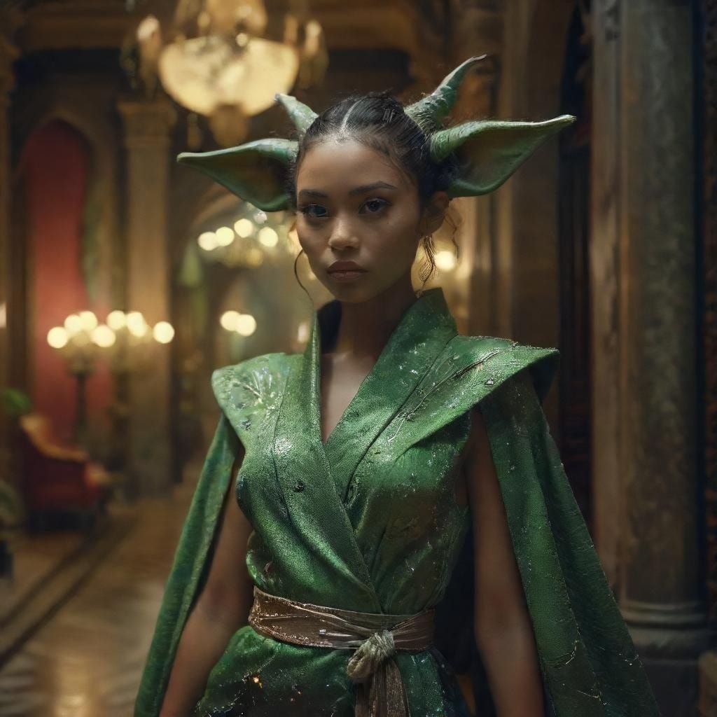 Robe de Soirée Haute Couture Femme