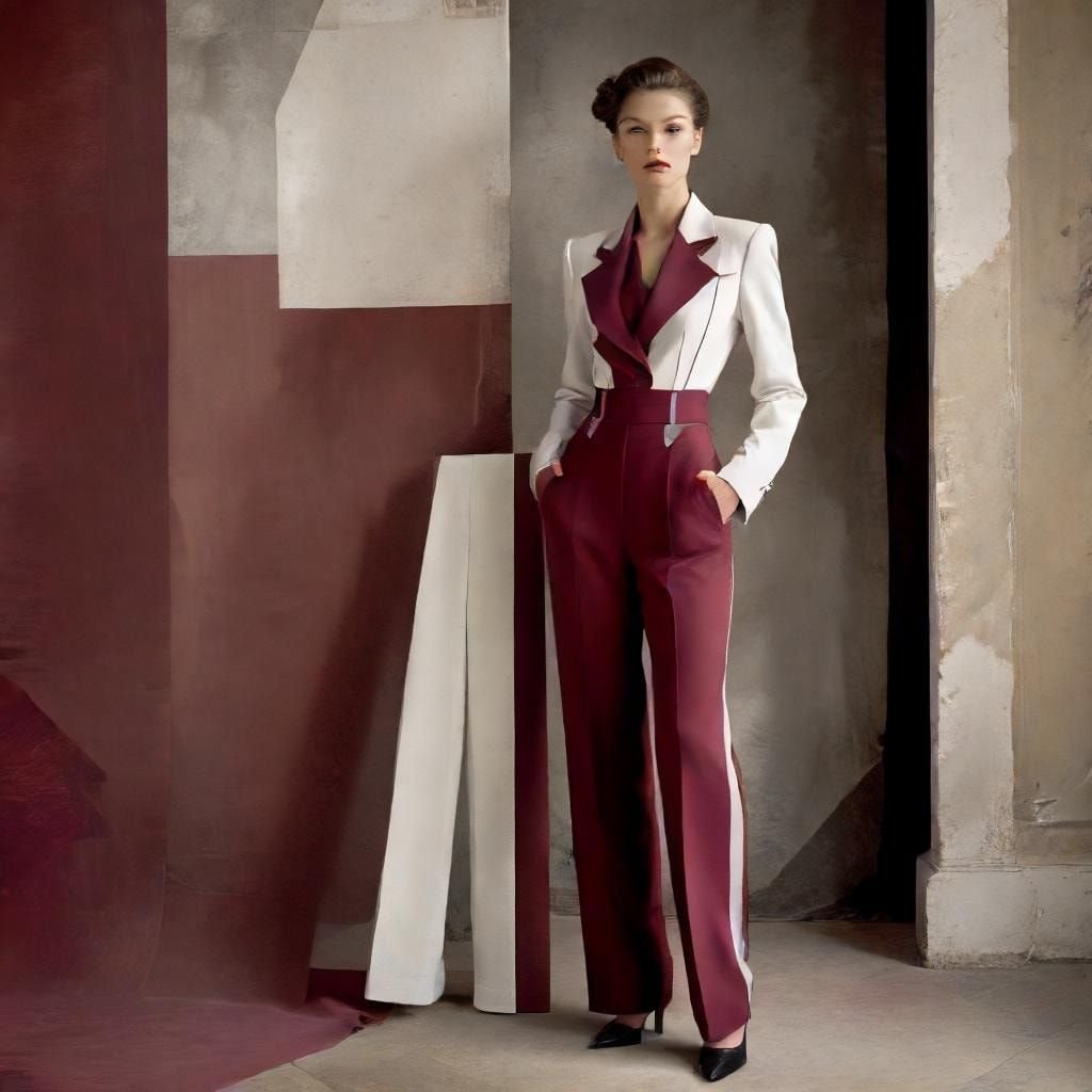 Tailleur Pantalon Femme